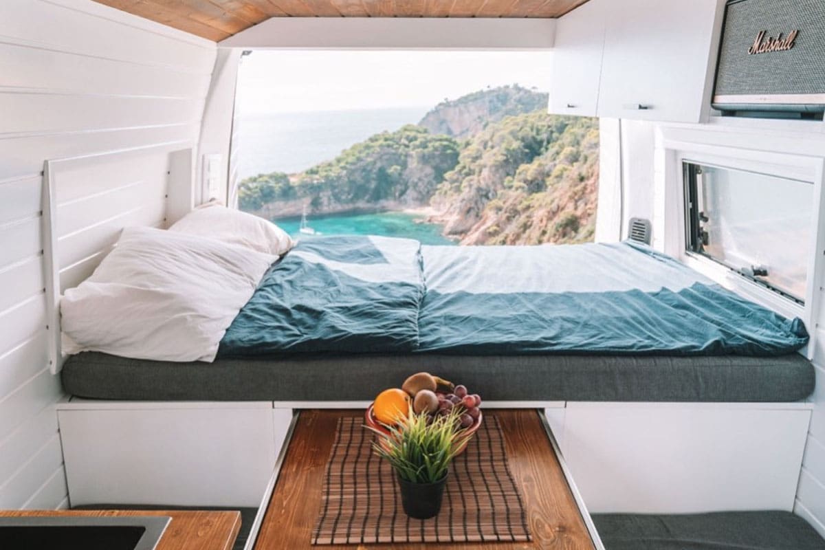Interior de furgonetas camper
