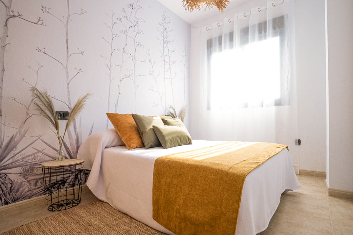 decorar pared con gotelé